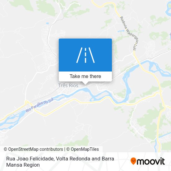 Rua Joao Felicidade map