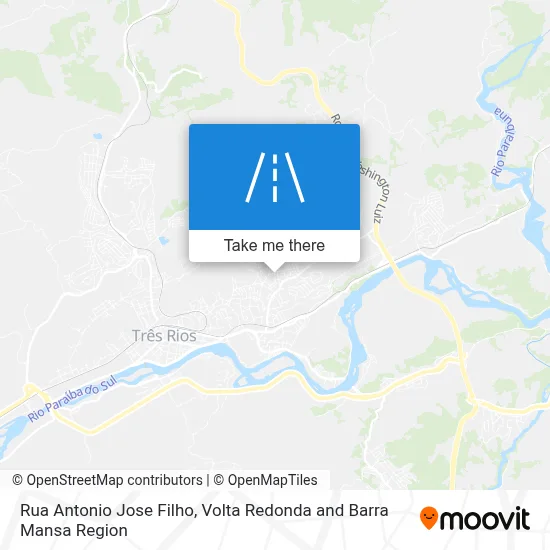 Rua Antonio Jose Filho map