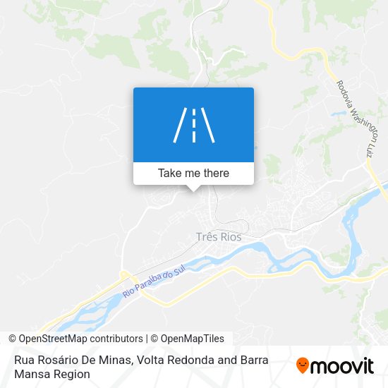 Rua Rosário De Minas map