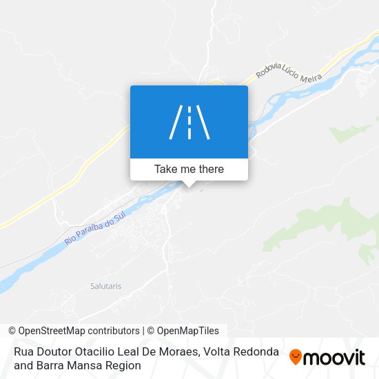 Rua Doutor Otacilio Leal De Moraes map