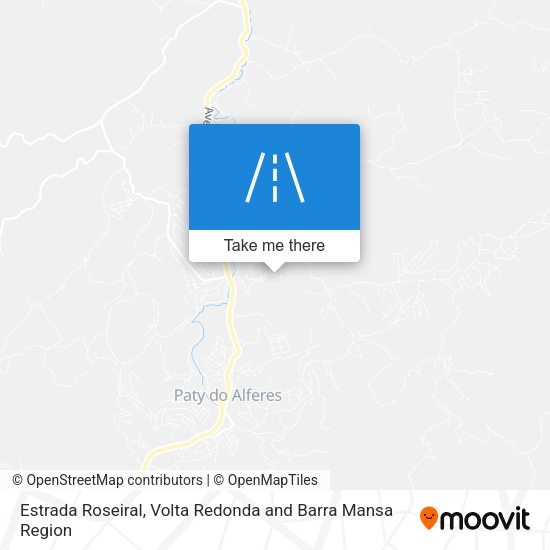 Estrada Roseiral map