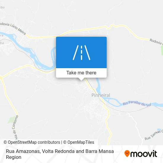 Rua Amazonas map