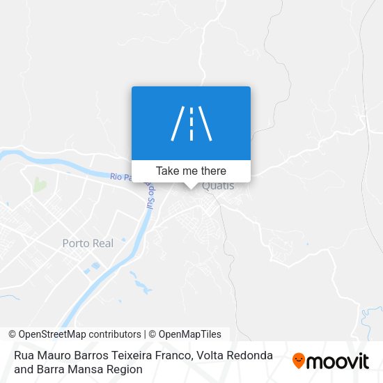 Rua Mauro Barros Teixeira Franco map