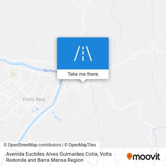 Avenida Euclides Alves Guimarães Cotia map