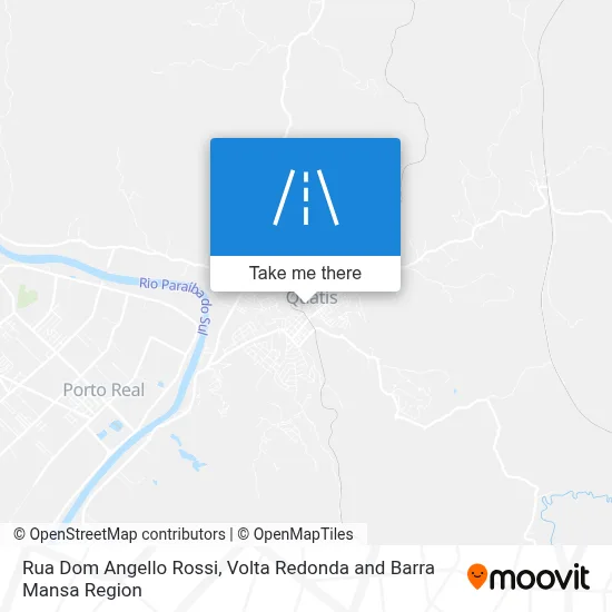 Rua Dom Angello Rossi map