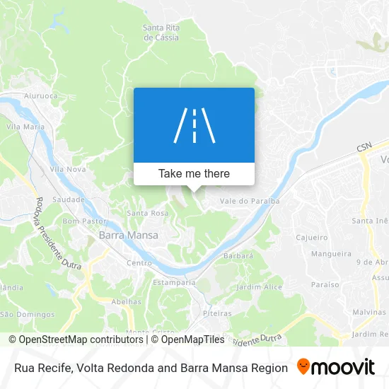 Rua Recife map