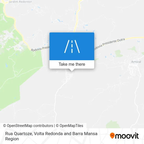 Rua Quartoze map