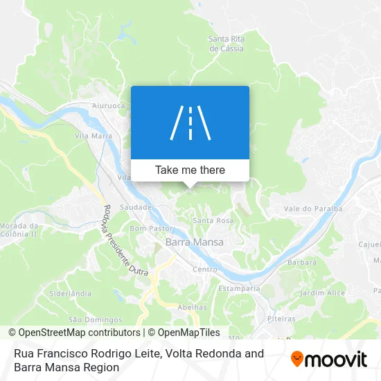 Rua Francisco Rodrigo Leite map