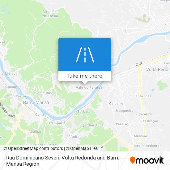 Rua Dominicano Severi map