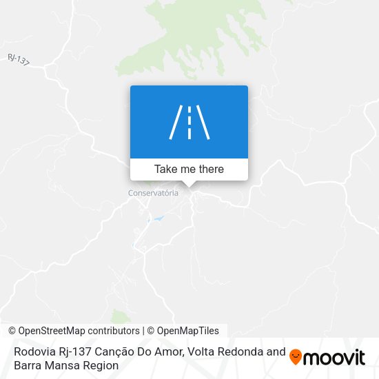 Rodovia Rj-137 Canção Do Amor map
