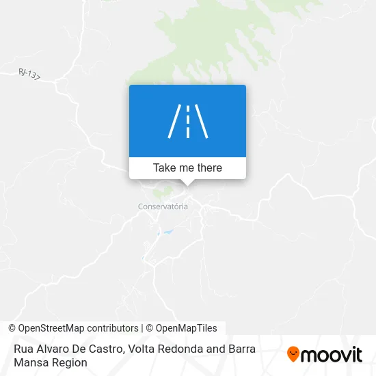 Rua Alvaro De Castro map