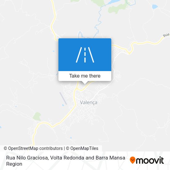 Rua Nilo Graciosa map