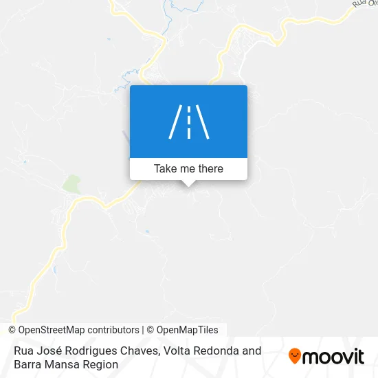 Rua José Rodrigues Chaves map
