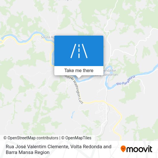 Rua José Valentim Clemente map