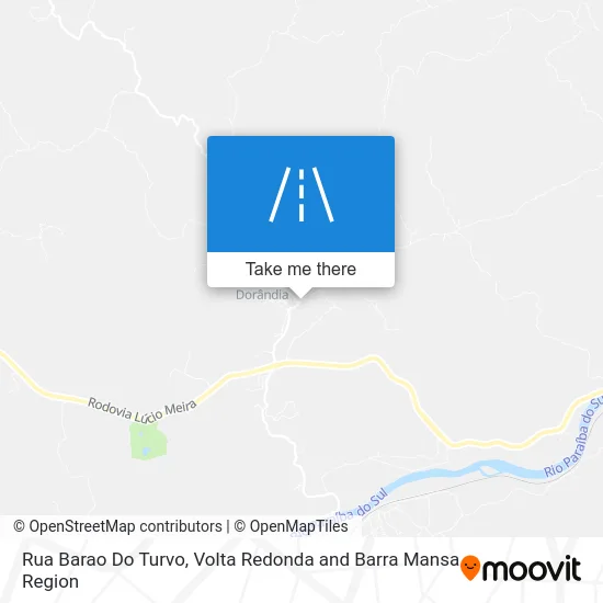 Rua Barao Do Turvo map