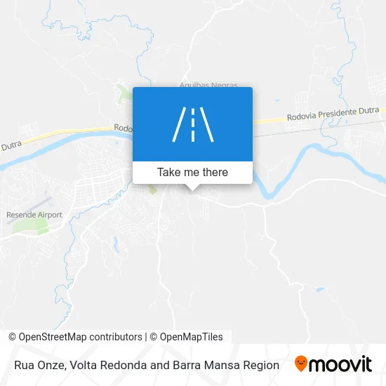 Rua Onze map