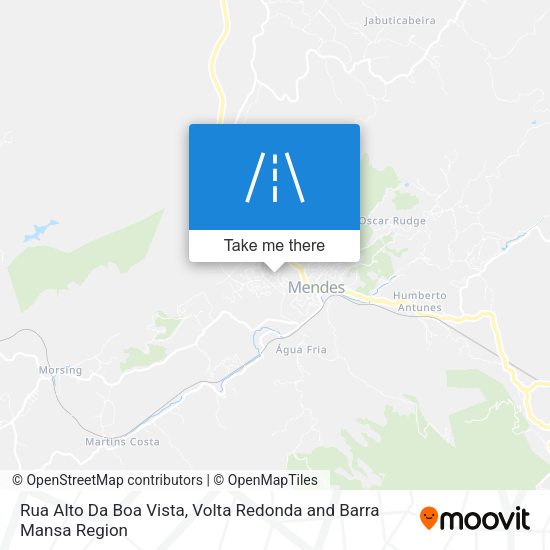 Rua Alto Da Boa Vista map