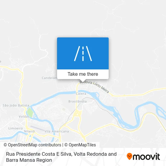 Rua Presidente Costa E Silva map