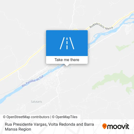 Rua Presidente Vargas map