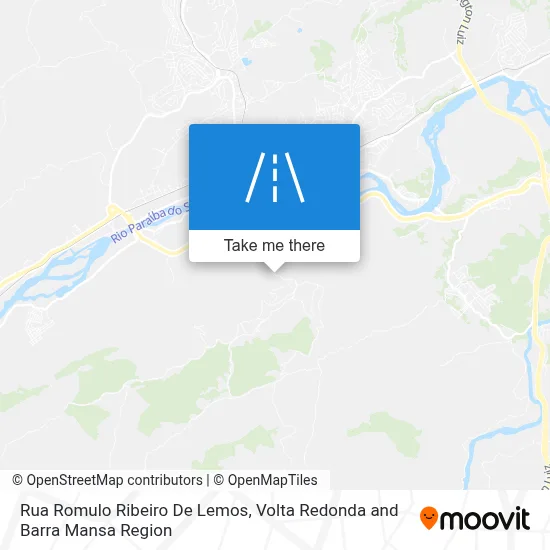 Rua Romulo Ribeiro De Lemos map