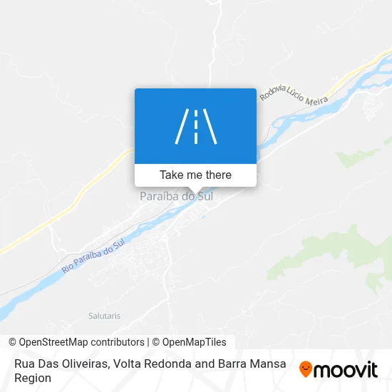 Rua Das Oliveiras map