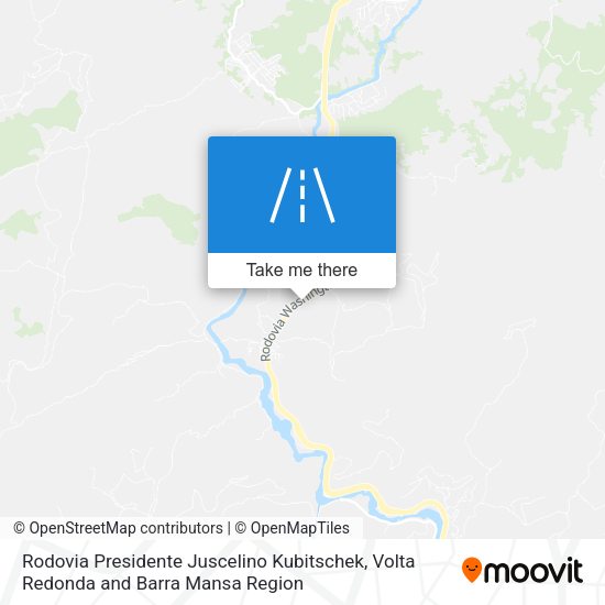 Rodovia Presidente Juscelino Kubitschek map
