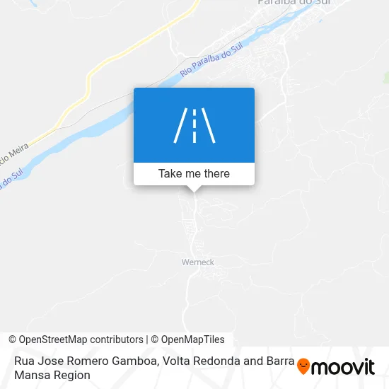 Rua Jose Romero Gamboa map