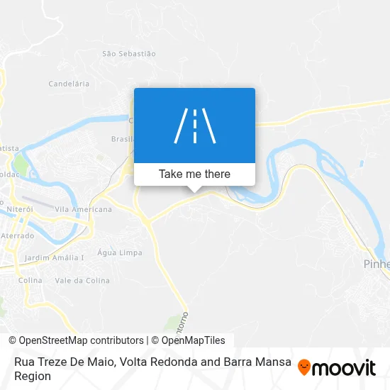 Rua Treze De Maio map