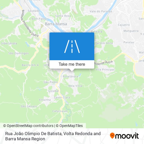 Rua João Olimpio De Batista map