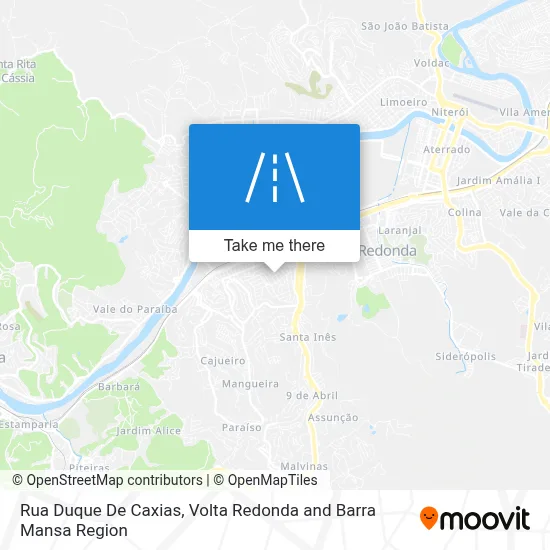 Rua Duque De Caxias map