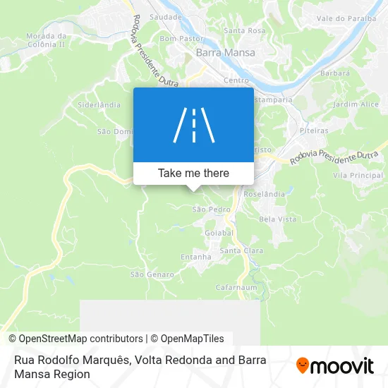 Rua Rodolfo Marquês map