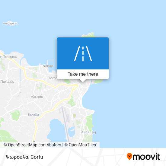 Ψωρούλα map