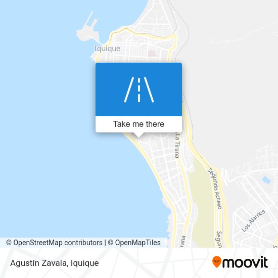 Mapa de Agustín Zavala