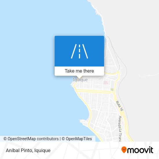Mapa de Aníbal Pinto