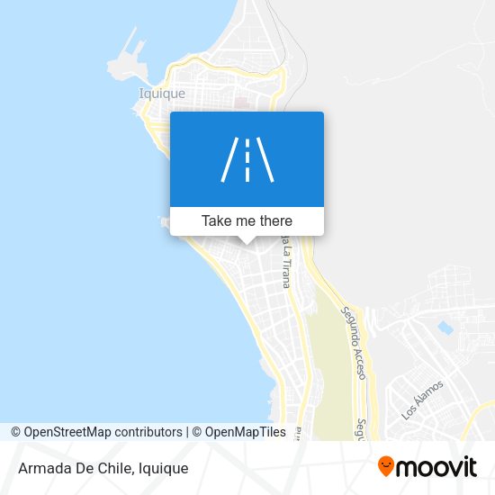 Mapa de Armada De Chile
