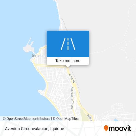 Mapa de Avenida Circunvalación