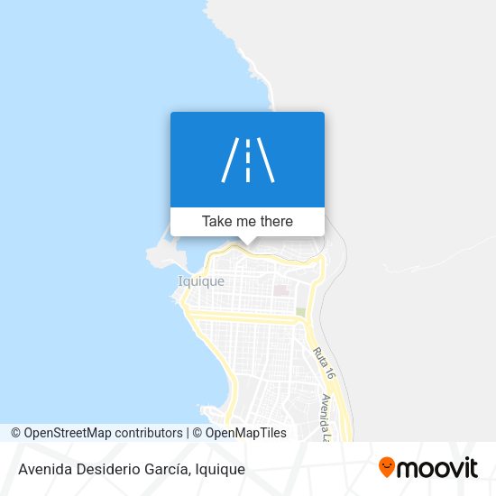 Mapa de Avenida Desiderio García
