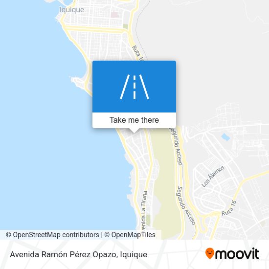 Mapa de Avenida Ramón Pérez Opazo