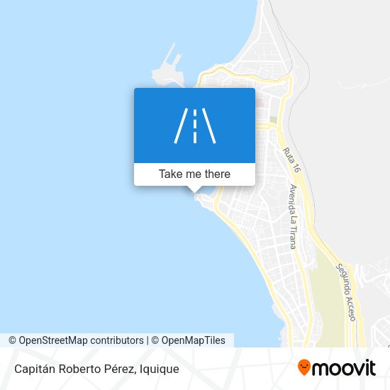 Capitán Roberto Pérez map