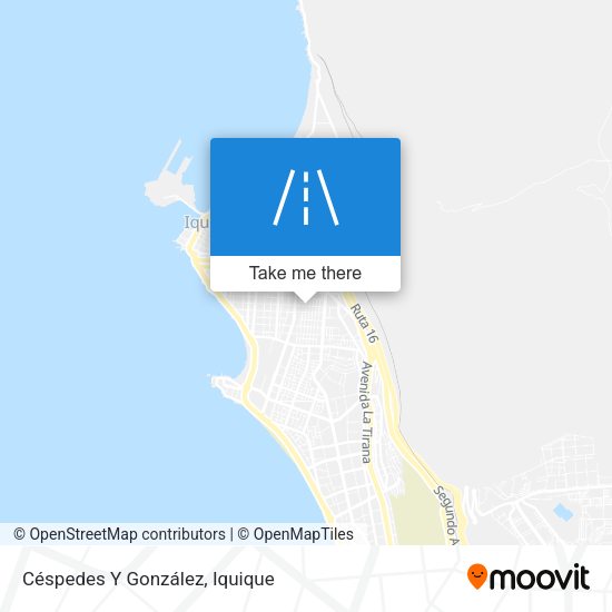 Céspedes Y González map