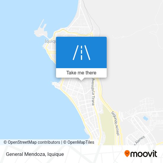 Mapa de General Mendoza