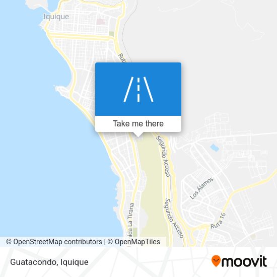 Mapa de Guatacondo