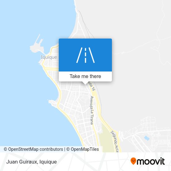 Mapa de Juan Guiraux