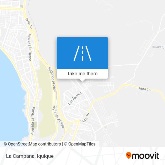 Mapa de La Campana