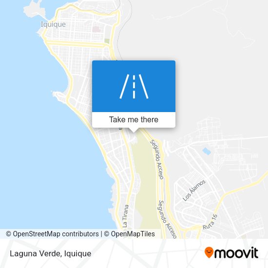 Mapa de Laguna Verde