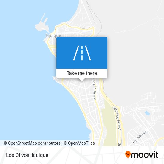 Mapa de Los Olivos