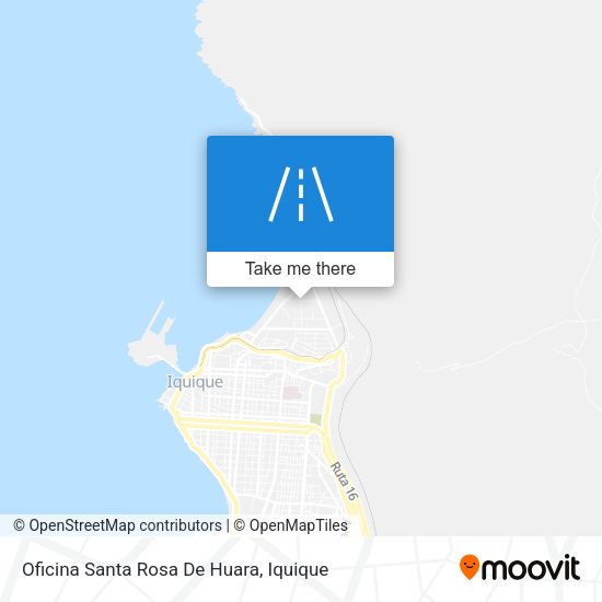 Oficina Santa Rosa De Huara map