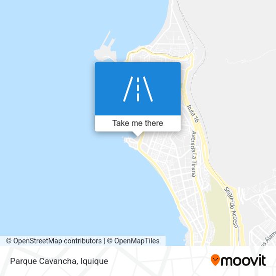 Mapa de Parque Cavancha