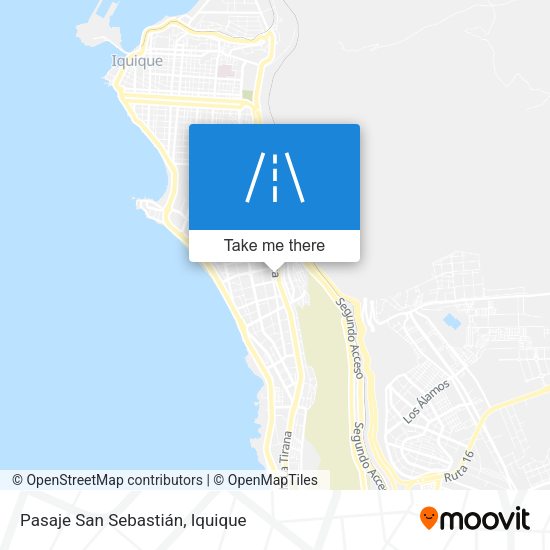 Mapa de Pasaje San Sebastián