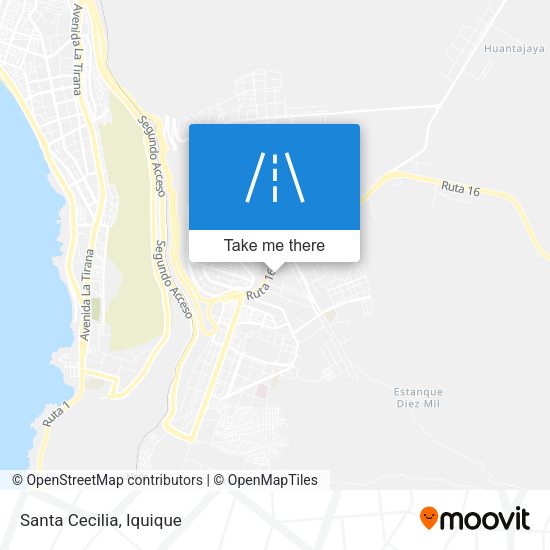 Mapa de Santa Cecilia